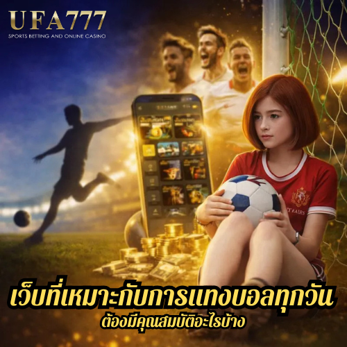 เว็บที่เหมาะกับการ แทงบอลทุกวัน ต้องมีคุณสมบัติอะไรบ้าง