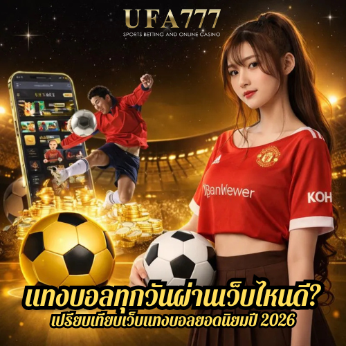 แทงบอลทุกวันผ่านเว็บไหนดี? เปรียบเทียบเว็บแทงบอลยอดนิยมปี 2026