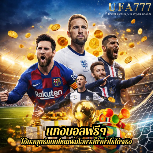 แทงบอลฟรีๆ ใช้กลยุทธ์แบบไหนเพิ่มโอกาสทำกำไรได้จริง