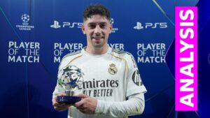 Federico Valverde คืนฟอร์มโหด พา Real Madrid กุมความได้เปรียบใน UCL