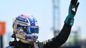 Russell คว้าแชมป์ Sprint Race จีน หลังดวลเดือด Hamilton ในช่วงต้นเกม