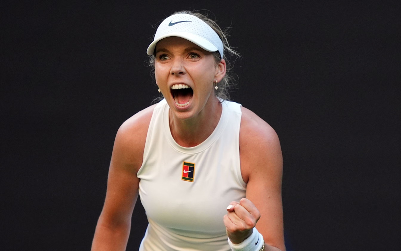 เคธี่ บูลเตอร์ เข้าสู่การแข่งขัน WTA ครั้งที่ 5