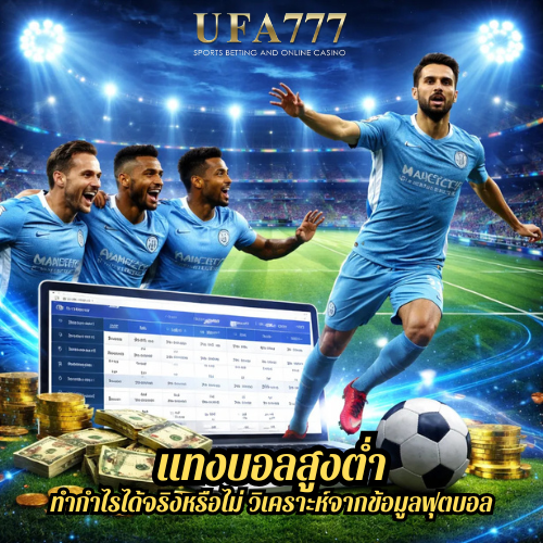 แทงบอลสูงต่ำ ทำกำไรได้จริงหรือไม่ วิเคราะห์จากข้อมูลฟุตบอล